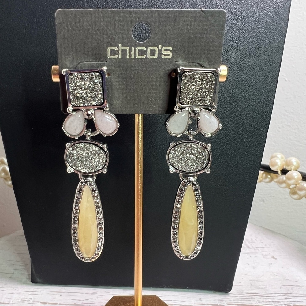 Chico’s Donna Lin Pierced Earrings D18